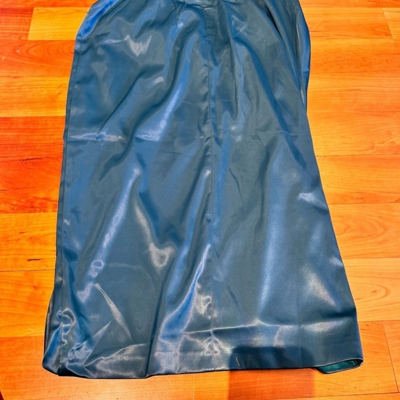 House of CB Loretta style Satin Corset Dress NWT Emerald Peacock green NEW sz S - Picture 13 of 15